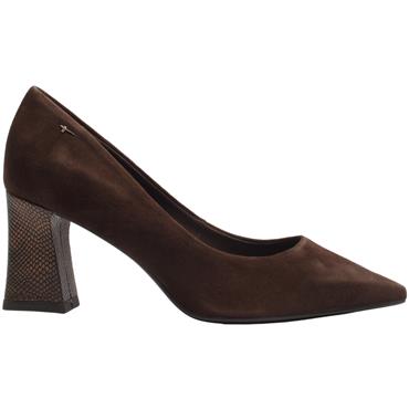 TAMARIS 22427 COURT SHOE - BROWN MULTI