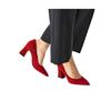 TAMARIS 22427 COURT SHOE - RED SUEDE