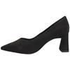 TAMARIS 22453 SHOE - BLACK SUEDE