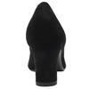TAMARIS 22455 COURT SHOE - BLACK SUEDE