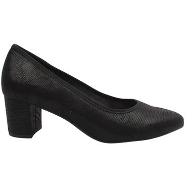 JANA 22461 SHOE - BLACK METALLIC