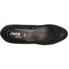 JANA 22476 COURT SHOE - Black