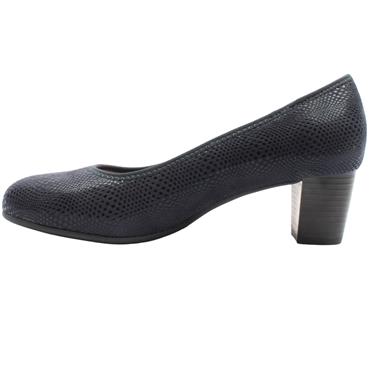 JANA 22476 COURT SHOE - NAVY