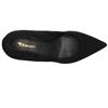 TAMARIS 22480 COURT SHOE - BLACK SUEDE