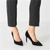 TAMARIS 22480 COURT SHOE - BLACK SUEDE