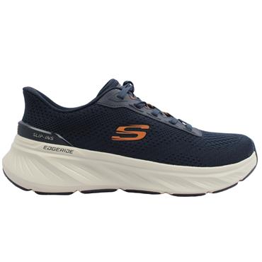 SKECHERS 232846 TRAINER - NAVY ORANGE
