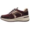 CAPRICE 23300 LACED SHOE - BURGUNDY