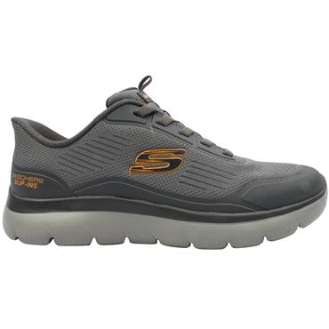 SKECHERS 233047 TRAINER - GREY MULTI