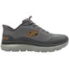 SKECHERS 233047 TRAINER - GREY MULTI