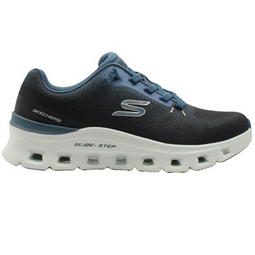 SKECHERS 233132 TRAINER - BLACK BLUE