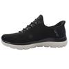 SKECHERS 233177 TRAINER - BLACK BLUE