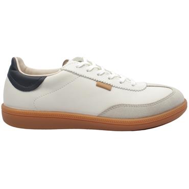ECCO 235813 SOFT 11 SHOE - WHITENAVY