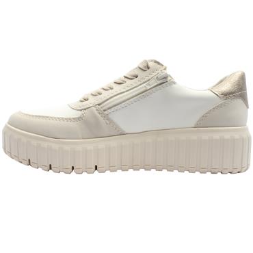 JANA 23666 SHOE - BEIGE MULTI
