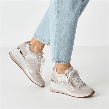 TAMARIS 23703 SHOE - BEIGE MULTI