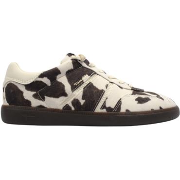 TAMARIS 23729 SHOE - WHITE BROWN