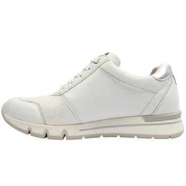 CAPRICE 23751 SHOE - WHITE SILVER