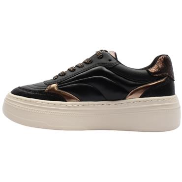 TAMARIS 23756 SHOE - BLACK BRONZE