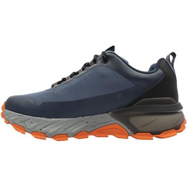 SKECHERS 237669 TRAINER - NAVY ORANGE