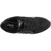JANA 23774 SHOE - BLACK GLITTER