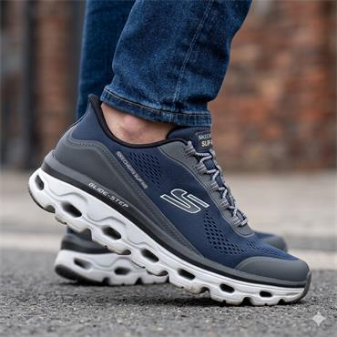 SKECHERS 237812 TRAINER - NAVY