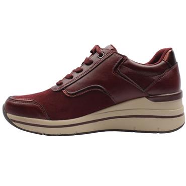JANA 23790 SHOE - BURGUNDY