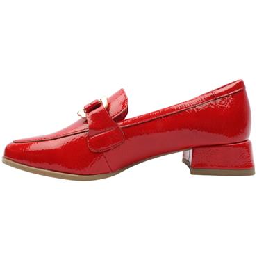 MARCO TOZZI 24250 SLIP ON SHOE - RED PATENT