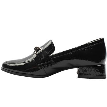 MARCO TOZZI 24252 LOAFER SHOE - BLACK PATENT