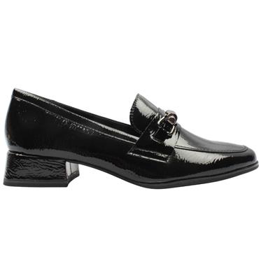 MARCO TOZZI 24252 LOAFER SHOE - BLACK PATENT