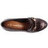MARCO TOZZI 24252 LOAFER SHOE - BROWN PATENT