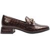MARCO TOZZI 24252 LOAFER SHOE - BROWN PATENT