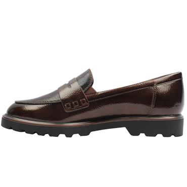TAMARIS 24312 LOAFER SHOE - BROWN MULTI