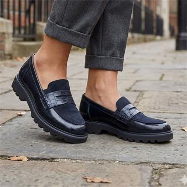 TAMARIS 24312 LOAFER SHOE - NAVY