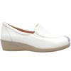 CAPRICE 24350 WEDGE SHOE - WHITE SILVER