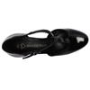 MARCO TOZZI 24419 TBAR HEELED SHOE - BLACK PATENT