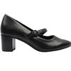 JANA 24460 STRAP SHOE - Black