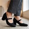 JANA 24461 STRAP SHOE - Black