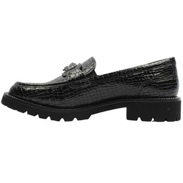 TAMARIS 24651 LOAFER SHOE - BLACKCROC