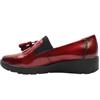 JANA 24668 SLIP ON SHOE - RED PATENT