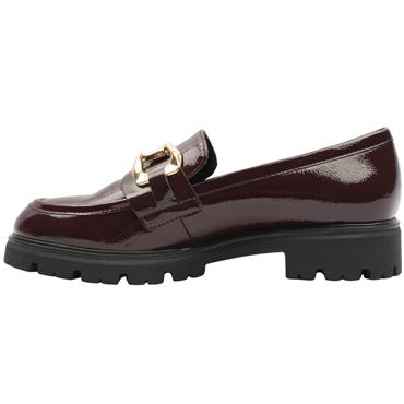 MARCO TOZZI 24700 LOAFER - BURGUNDY PATENT