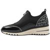 MARCO TOZZI 24780 SHOE - BLACK/LEOPARD