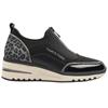 MARCO TOZZI 24780 SHOE - BLACK/LEOPARD