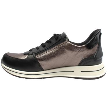 ARA 24836 SHOE - BLACK BEIGE