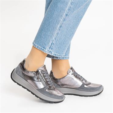 ARA 25112 SHOE - PEWTER