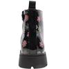 GARVALIN 251561 BOOT - BLACK FLORAL
