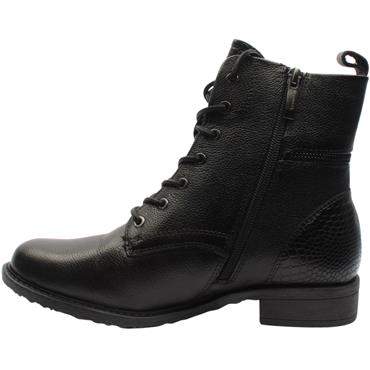 TAMARIS 25273 LACED BOOT - Black