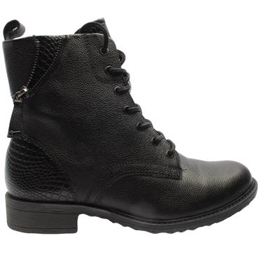 TAMARIS 25273 LACED BOOT - Black