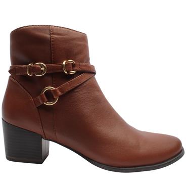 CAPRICE 25303 ANKLE BOOT - TAN