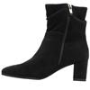 CAPRICE 25304 ANKLE BOOT - BLACK SUEDE