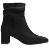 CAPRICE 25304 ANKLE BOOT - BLACK SUEDE
