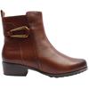 CAPRICE 25306 LOW HEEL BOOT - TAN
